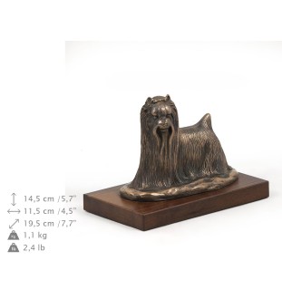 Yorkshire Terrier figurka na drewnie Art-Dog